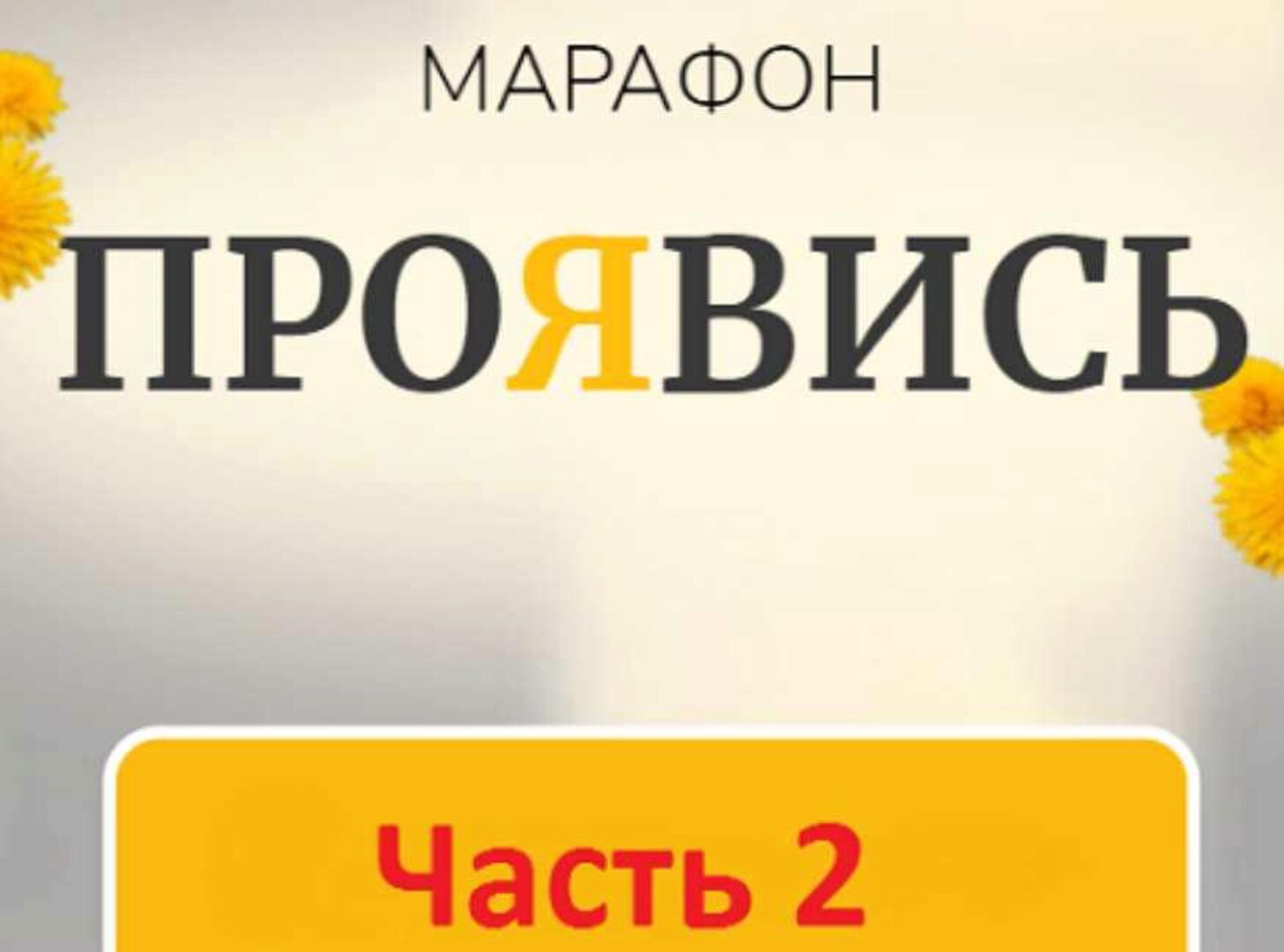 Марафон Проявись. Часть 2 (Марина Кульпина)