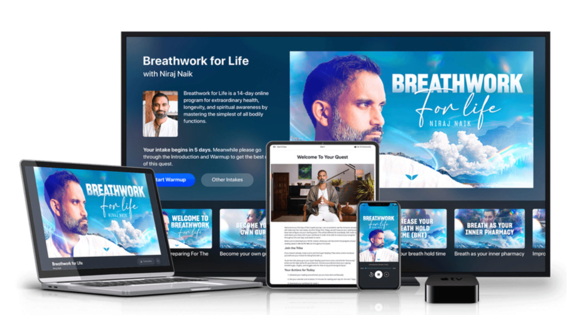 [Mindvalley] Breathwork for Life (Niraj Naik)