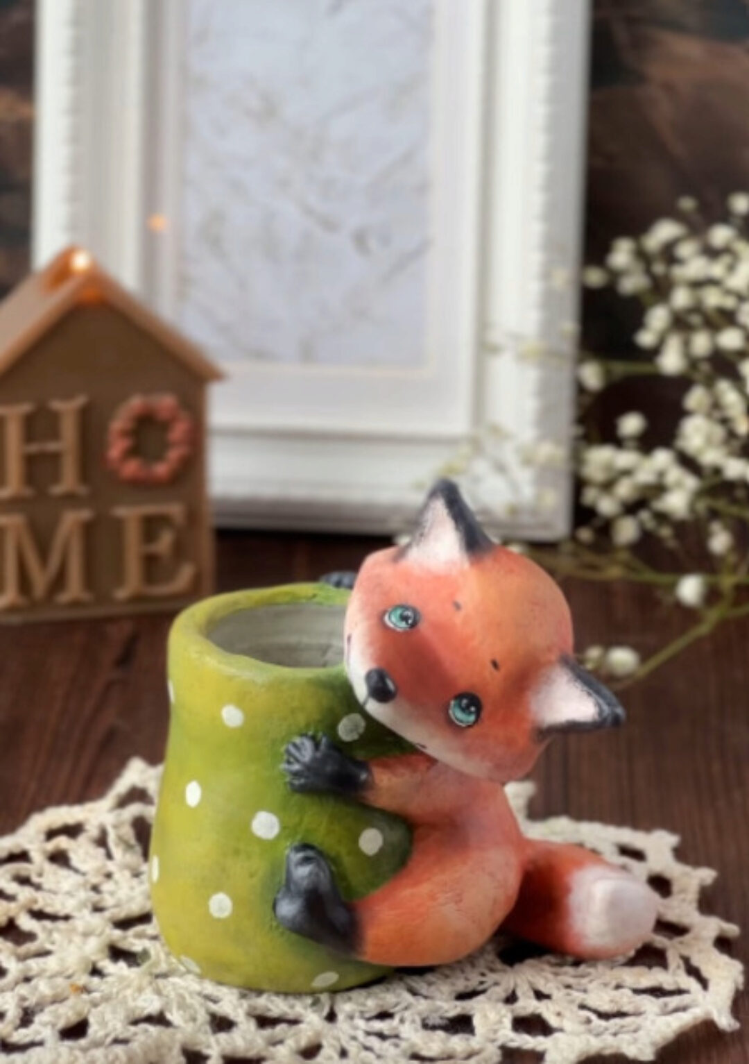 [Подарок феи] Ваза Лисичка (Анна Злобина)