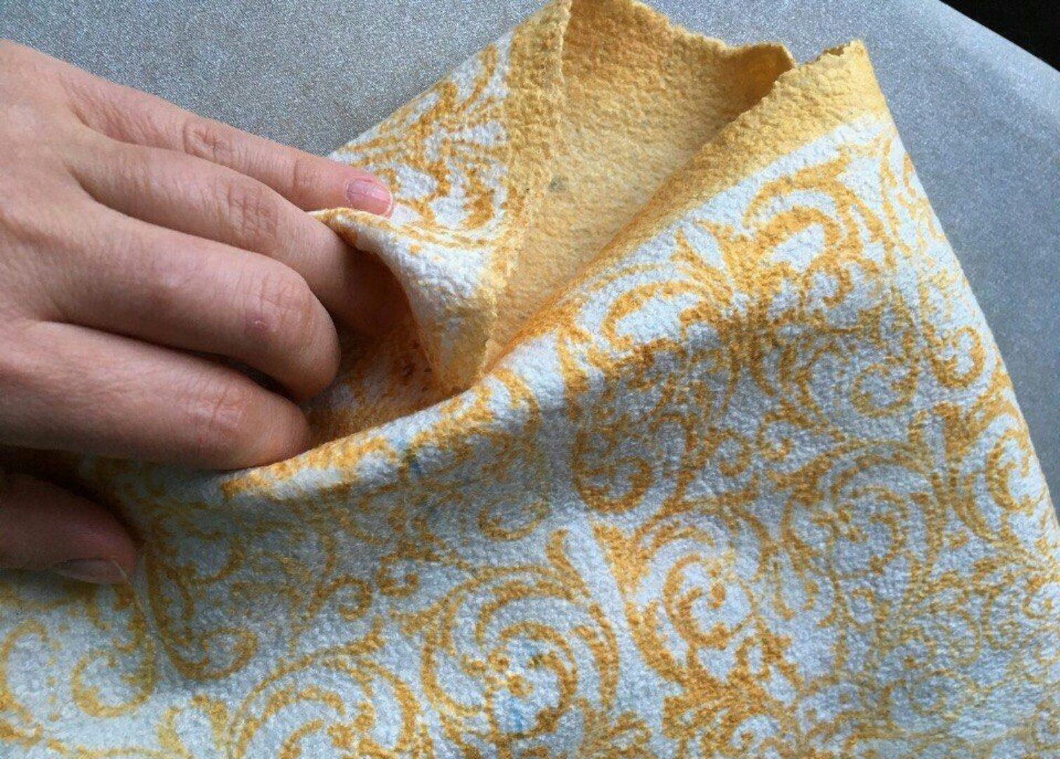 [Валяние] Видеокурс по трафаретному окрашиванию войлока  (Юля Козырева)