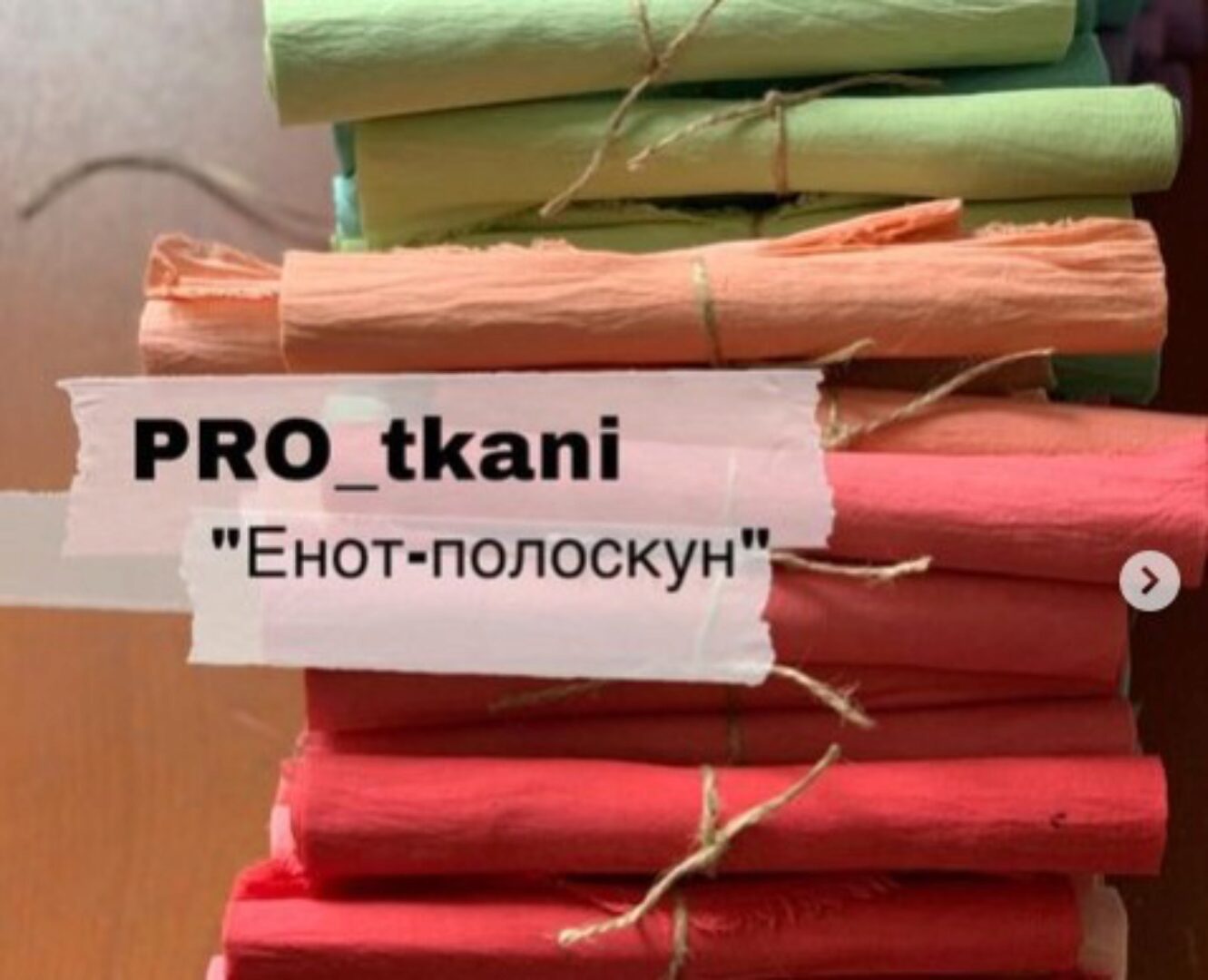 Про_ткани. Енот-полоскун (tsvetkova_teddy)