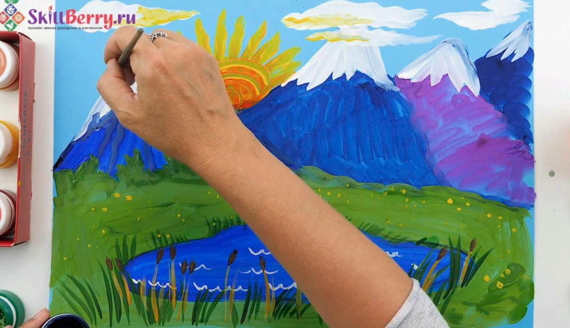[skillberry] Рисование для детей. Рисуем пейзажи