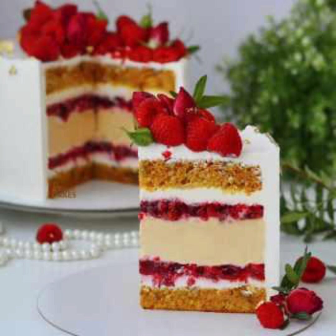 Торт Морковный с вишней (Надежда Аксенова) @nadezda_axenova