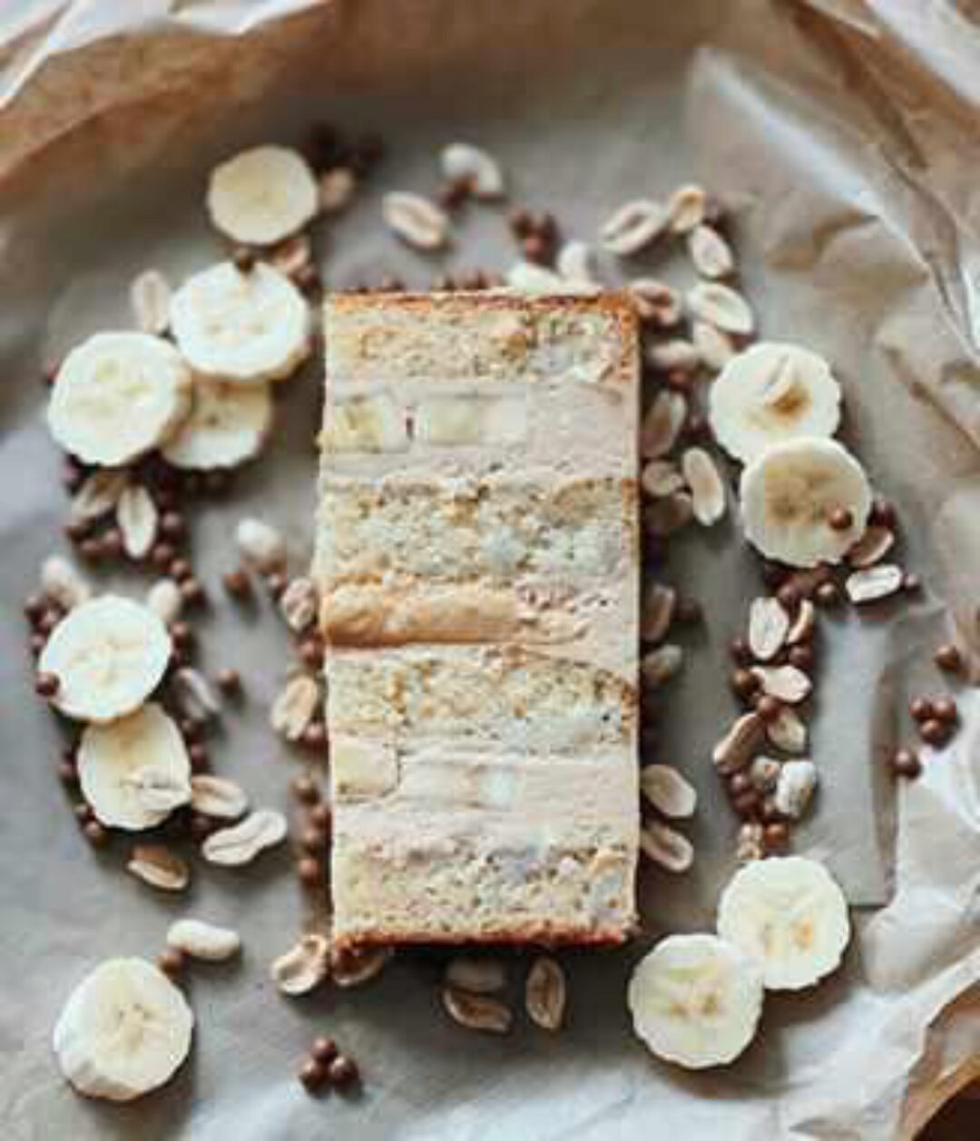 [Kulikova School] Торт «Арахис-Банан-Взбитая карамель» (Ольга Куликова) @kulik_ova