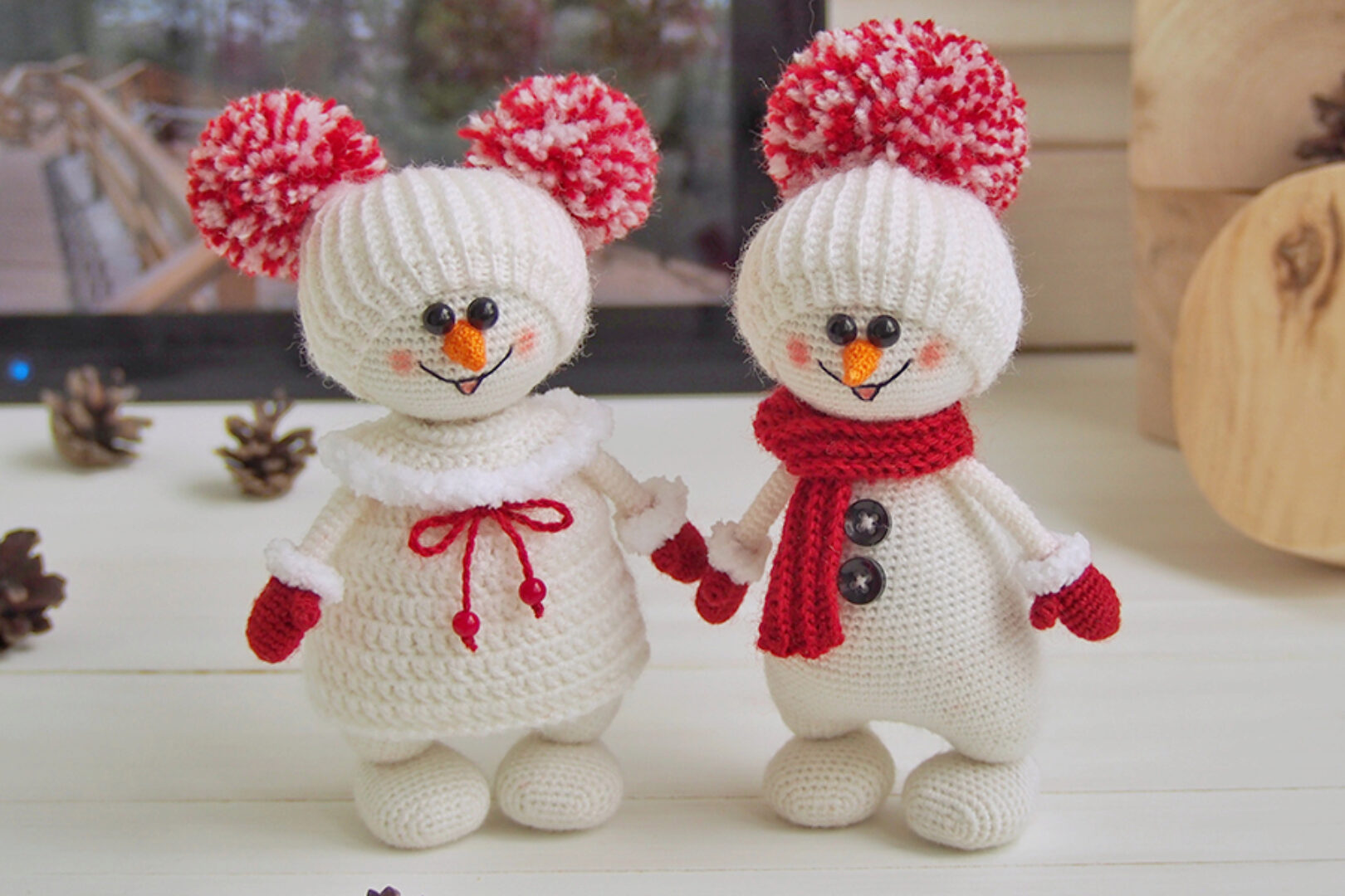 Снеговик Парамоша (Елена Химинченко)