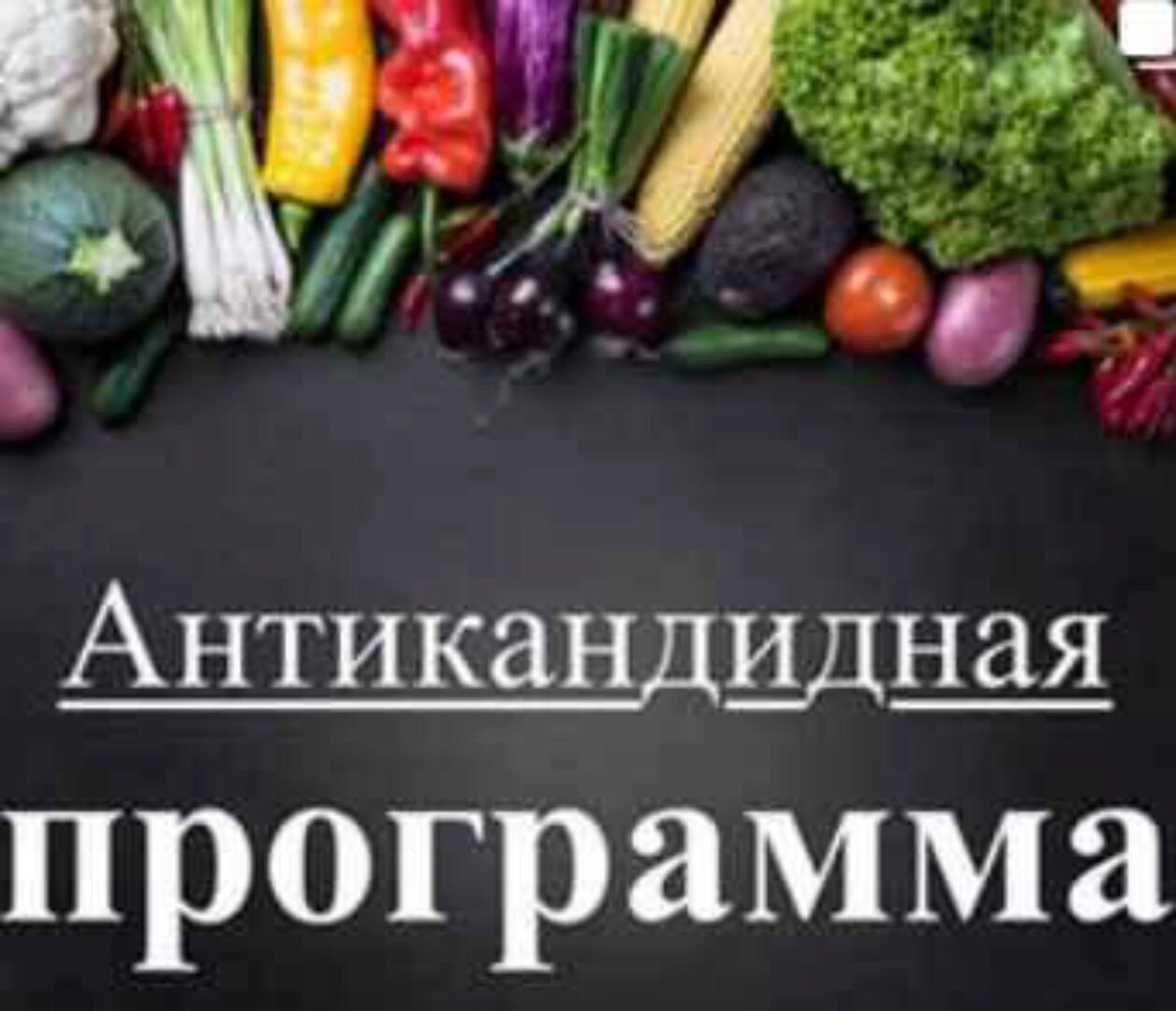 Антикандидная программа (Виктория Суслова)