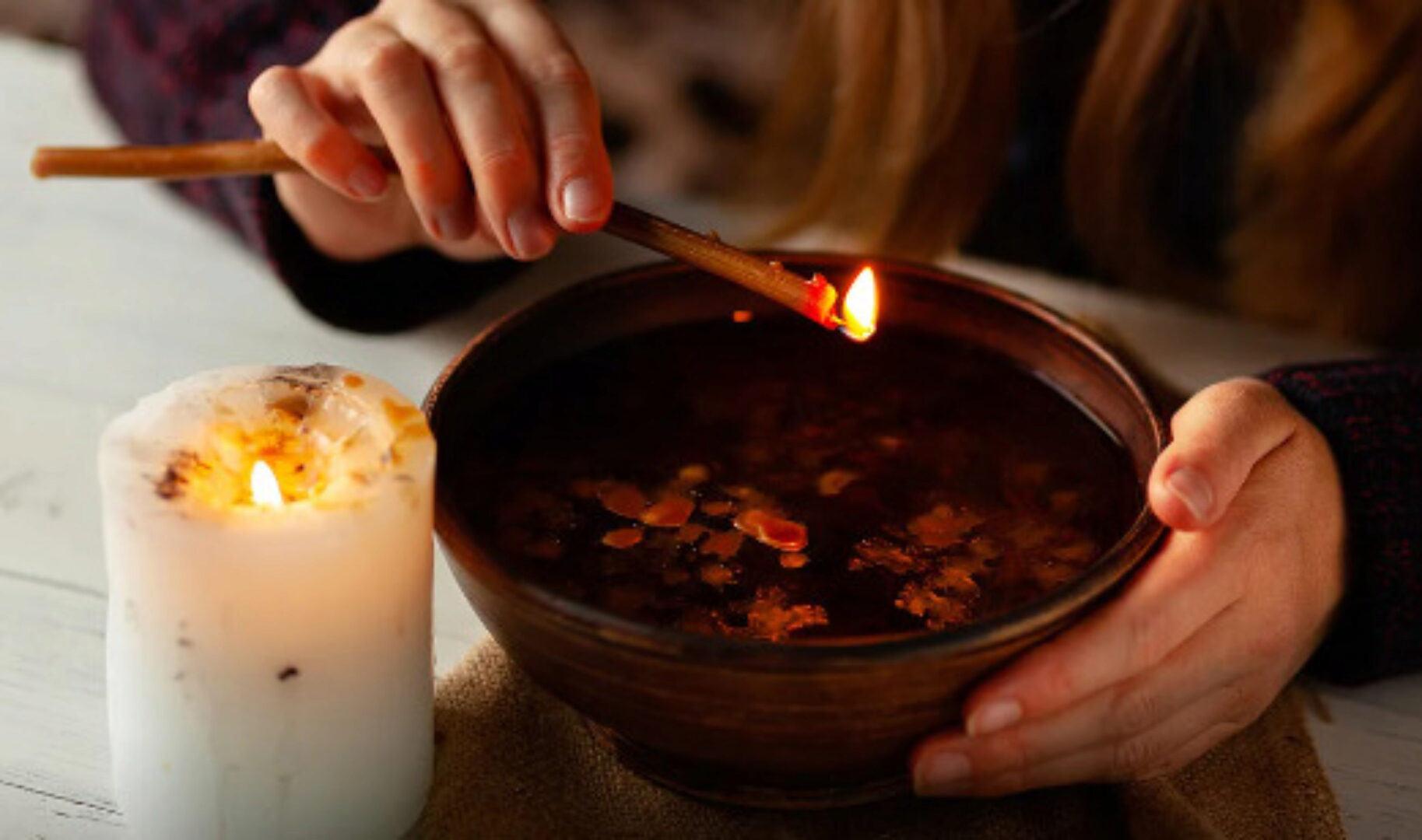 Отжиг свечой (Анастасия Хараборкина)