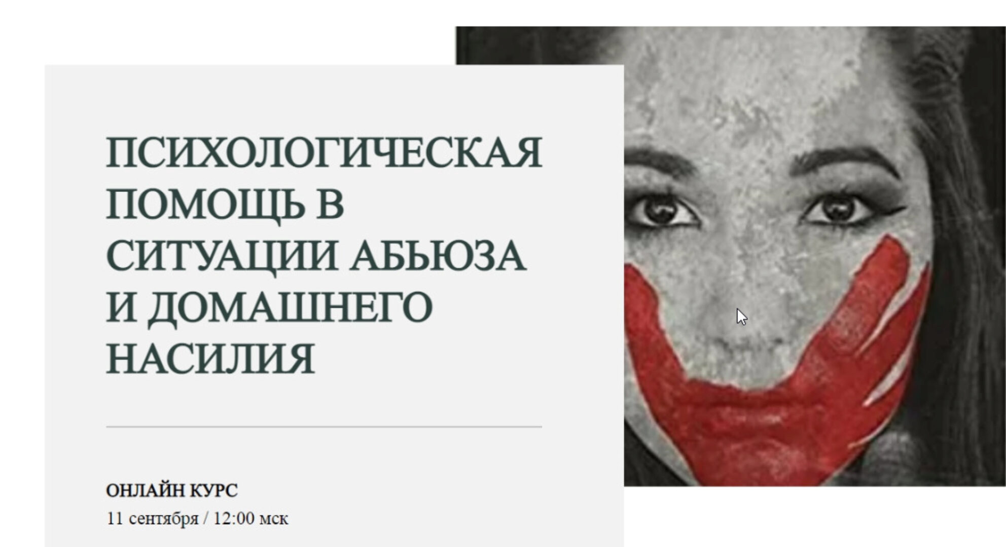 Психологическая помощь в ситуации абьюза и домашнего насилия. Пакет Базовый (Марина Семилеткина)