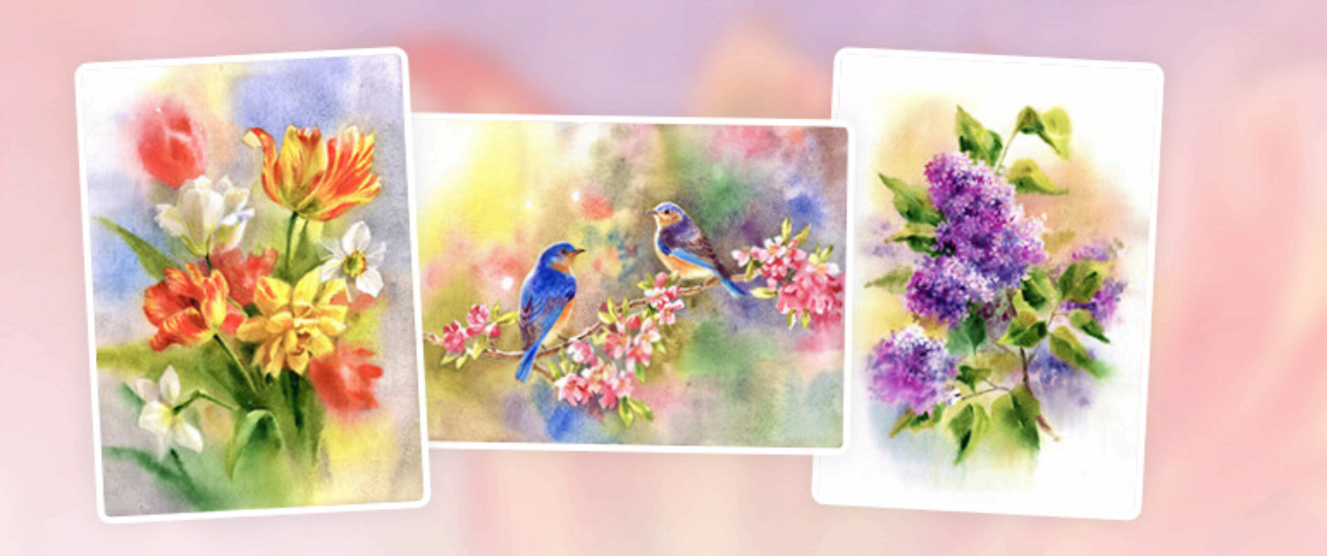 [artilike] Акварельный марафон Ароматы весны. Тариф Стандарт (Анастасия Беседина)