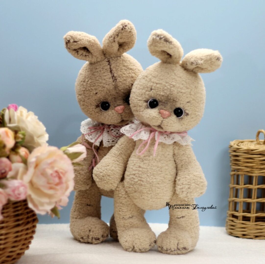 Кролик Клео. Спицы (Татьяна Белоусова)