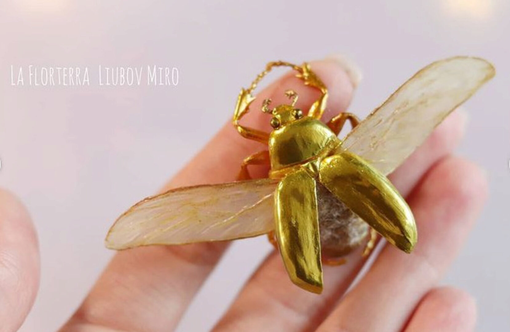 Видеоурок по зеленому жуку-бронзовке (La Florterra)