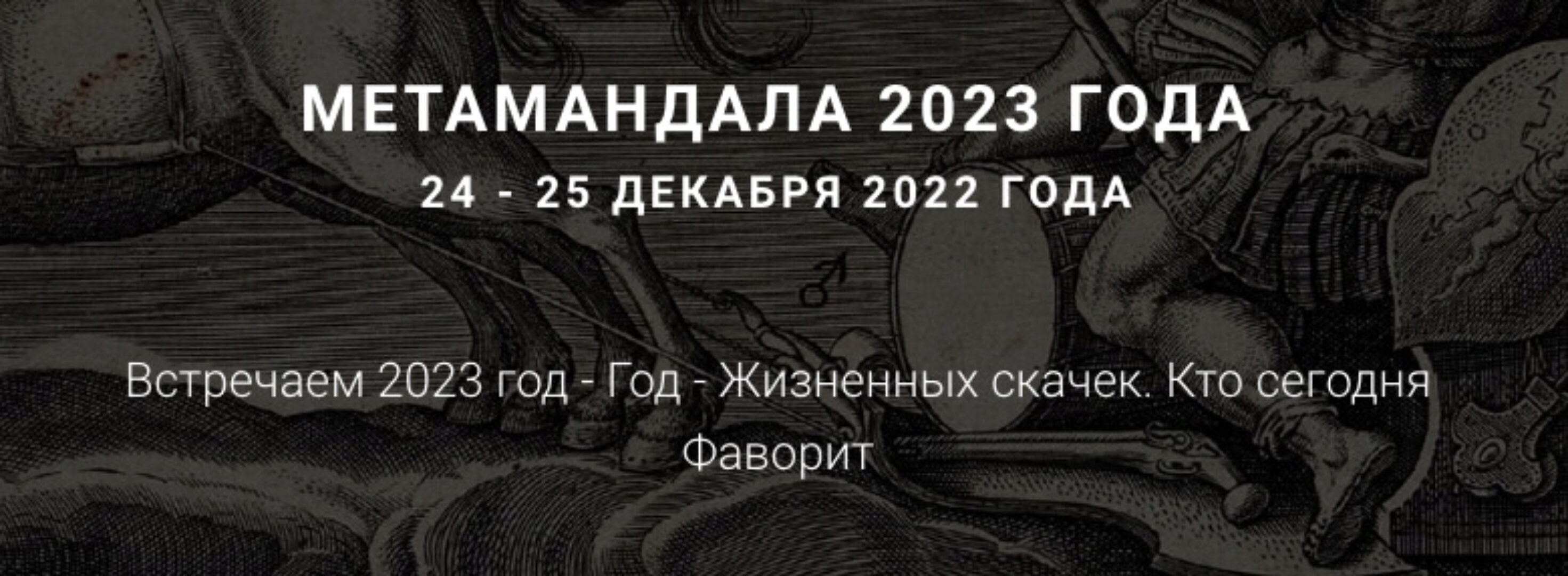 [МетаПортрет] МетаМандала 2023 года (Ирина Бердина)