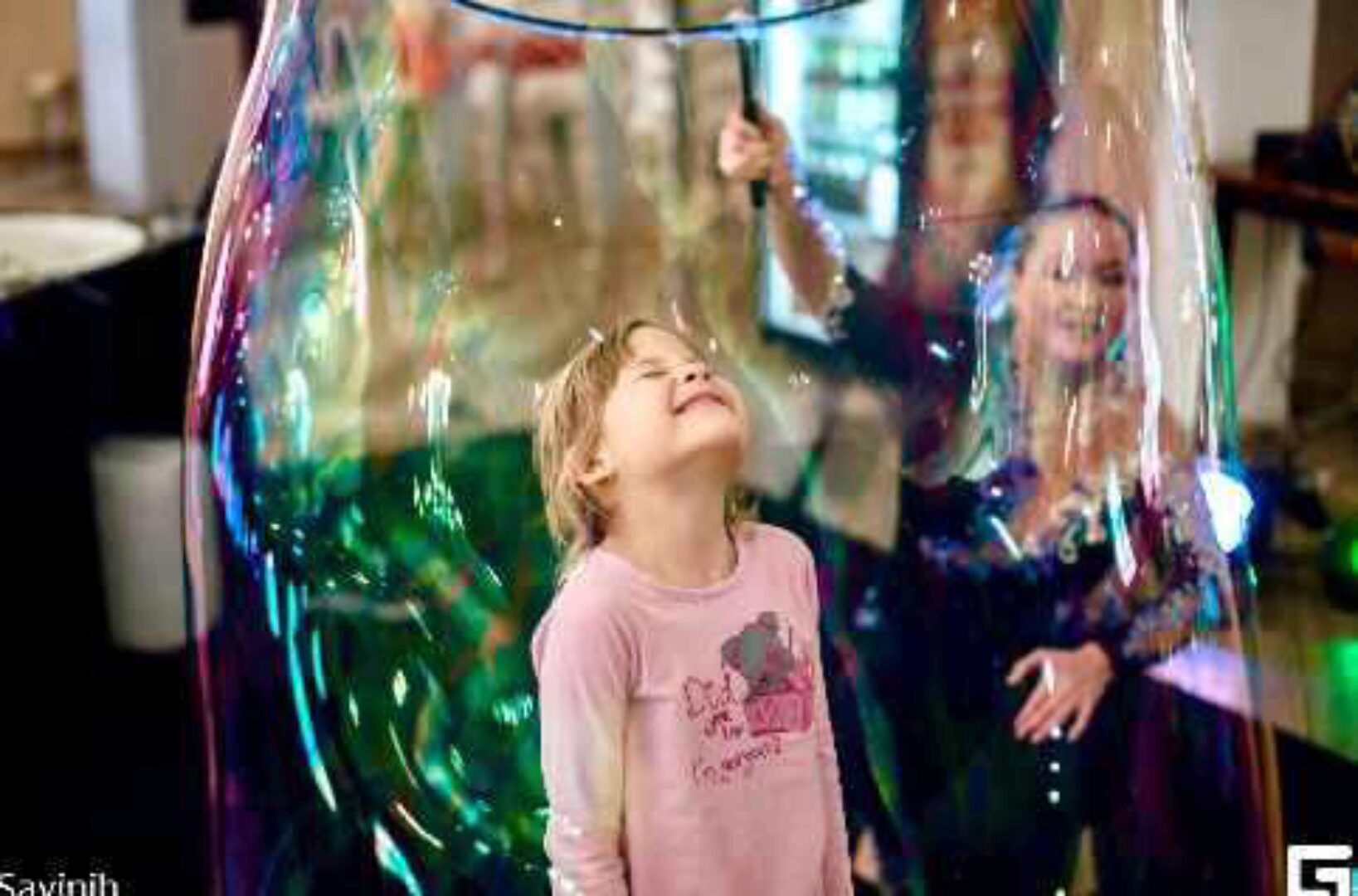 Обучение шоу мыльных пузырей (Людмила Дарьина)