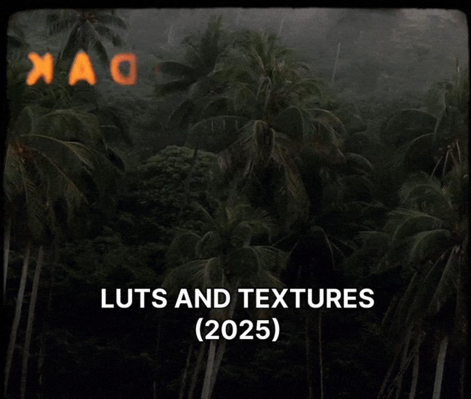 35 фильтров и 45 текстур для видео 2025 (Владимир Ташланов)