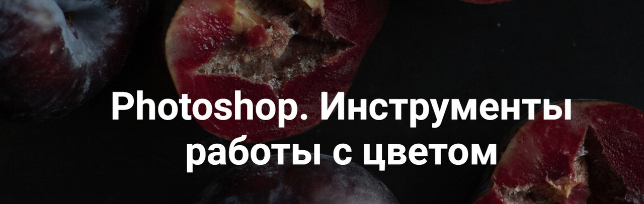 Photoshop. Инструменты работы с цветом, 2024 (Ольга Паволга)
