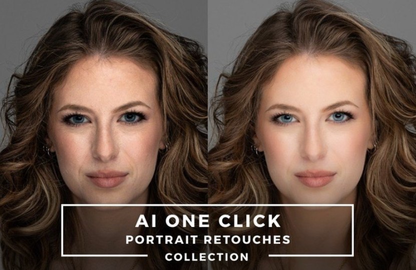 Пресеты - AI One Click Portrait Retouches 2025 (David Molnar)