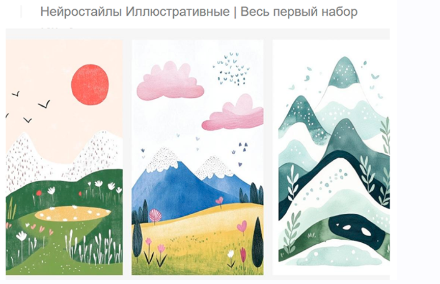 [StockerSchool] Нейростайлы Иллюстративные (Ольга Захарова)