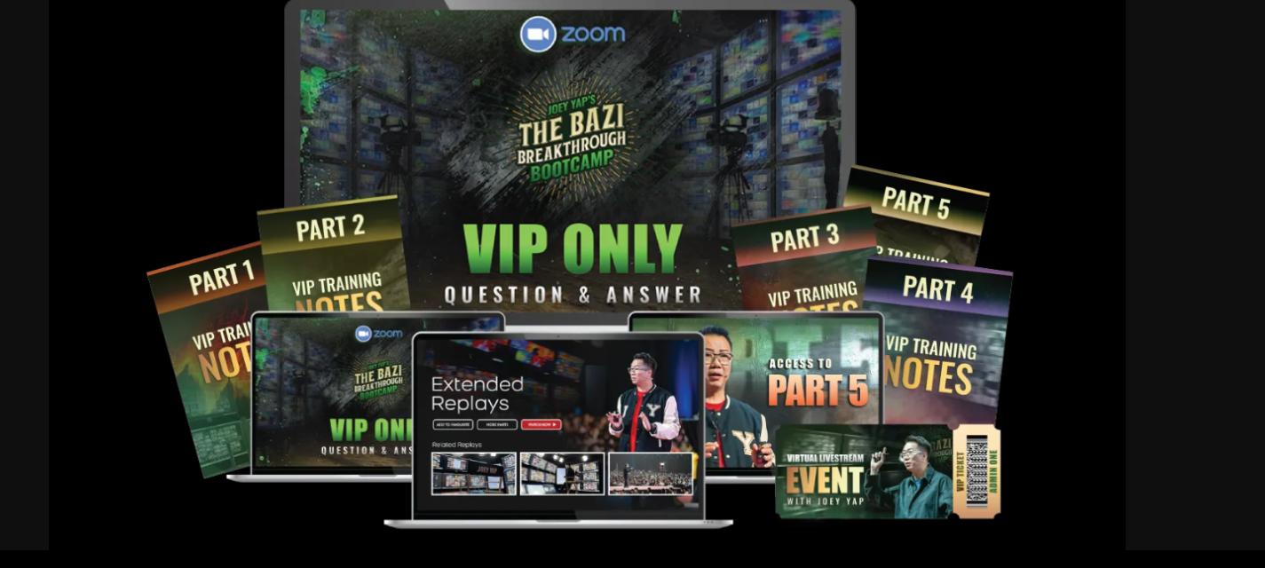 Прорыв Ба Цзы. BaZi Breakthrough Bootcamp (Joey Yap)