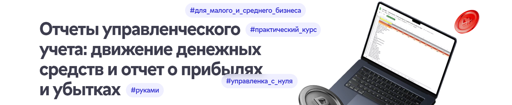 [Нескучные финансы] Отчеты управленческого учета, движение денежных средств и отчет о прибылях и убытках 2025. Тариф Самостоятельный (Лариса Баневич)
