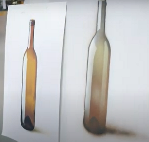 [Инфоурок] Аэрография - знакомство с техникой. Рисуем бутылку и кувшин аэрографом