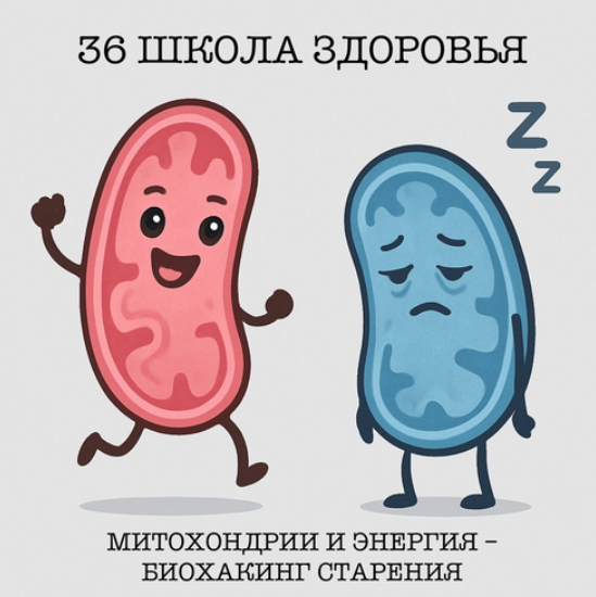 Школа здоровья. Митохондрии и энергия. Биохакинг старения. 36 поток. Тариф Базовый (Галина Гарбузова)
