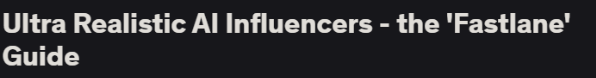 [Udemy] Ультрареалистичные ИИ-инфлюенсеры - руководство Fastlane (Доминик Ф)