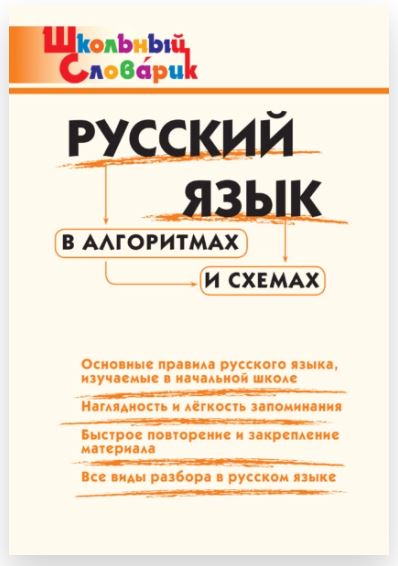 Русский язык в алгоритмах и схемах. Начальная школа (Ирина Клюхина)