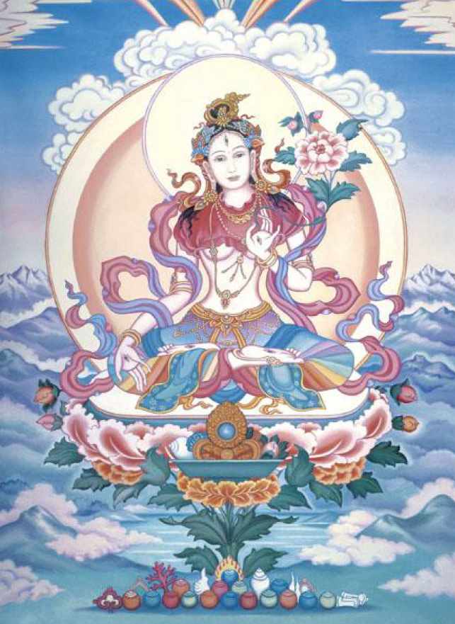 Белая тара рейки (Гарчен Ринпоче)