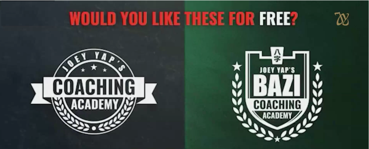 Академия коучинга и Академия коучинга Ба Цзы (Joey Yap)