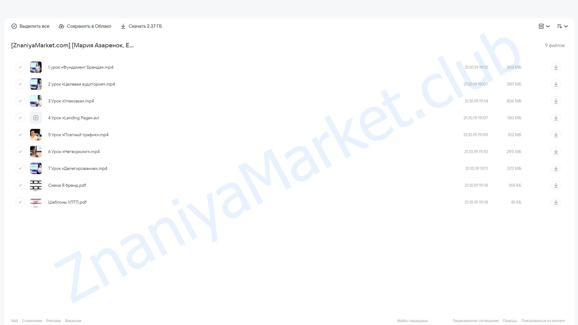 Будь Брендом (Мария Азаренок,Екатерина Азизова) облако mail, фото 2 из 2.