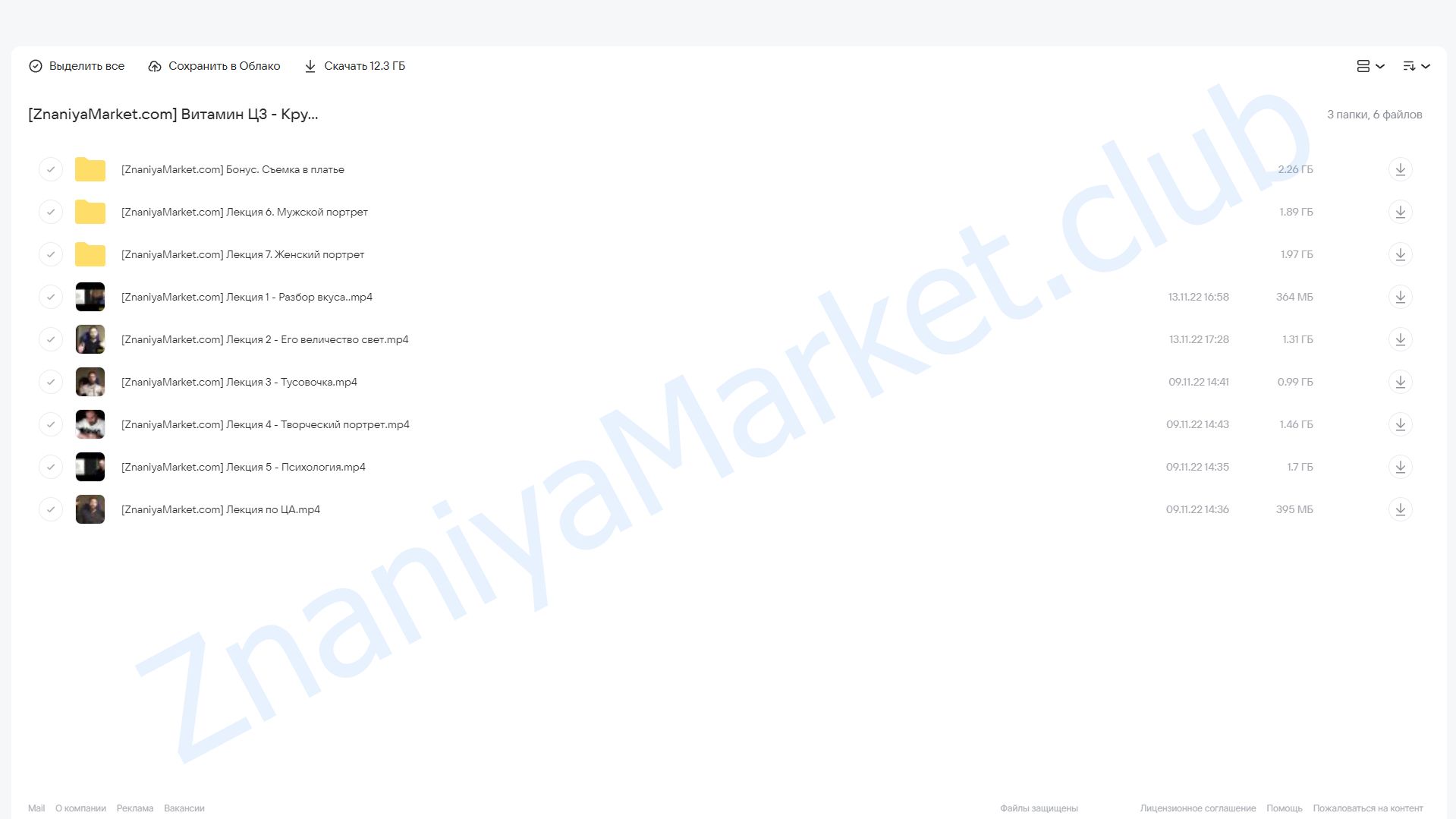 Витамин Ц3 - Крутой портрет. Двойное кунг фу. Тариф - Лайт (Игорь Цаплин, Дмитрий Гусев) облако mail, фото 2 из 2.