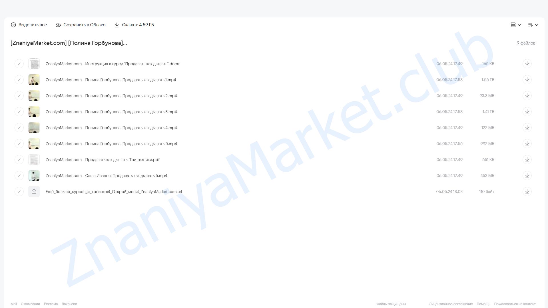 Тренинг укрепления продавцов «Продавать как дышать» (Полина Горбунова) облако mail, фото 2 из 2.