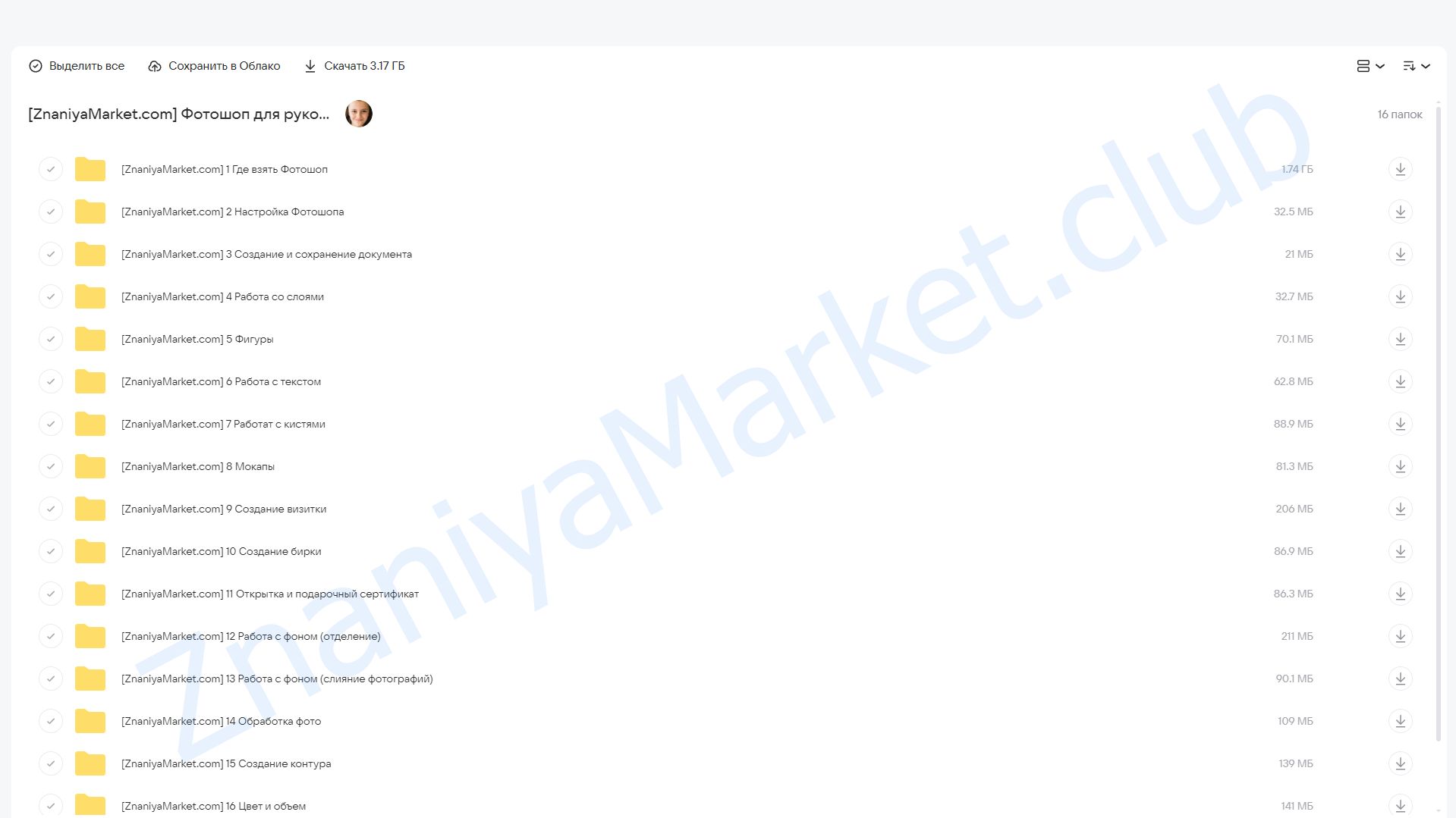 Фотошоп для рукодельниц и мастеров (Ольга Билле) облако mail, фото 2 из 2.