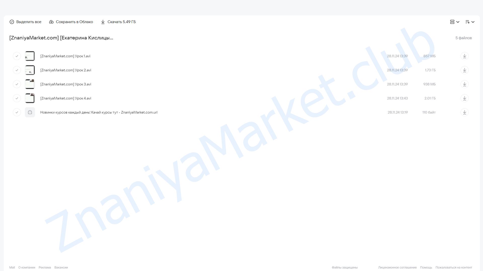 Семейная видеография (Екатерина Кислицына) облако mail, фото 2 из 2.