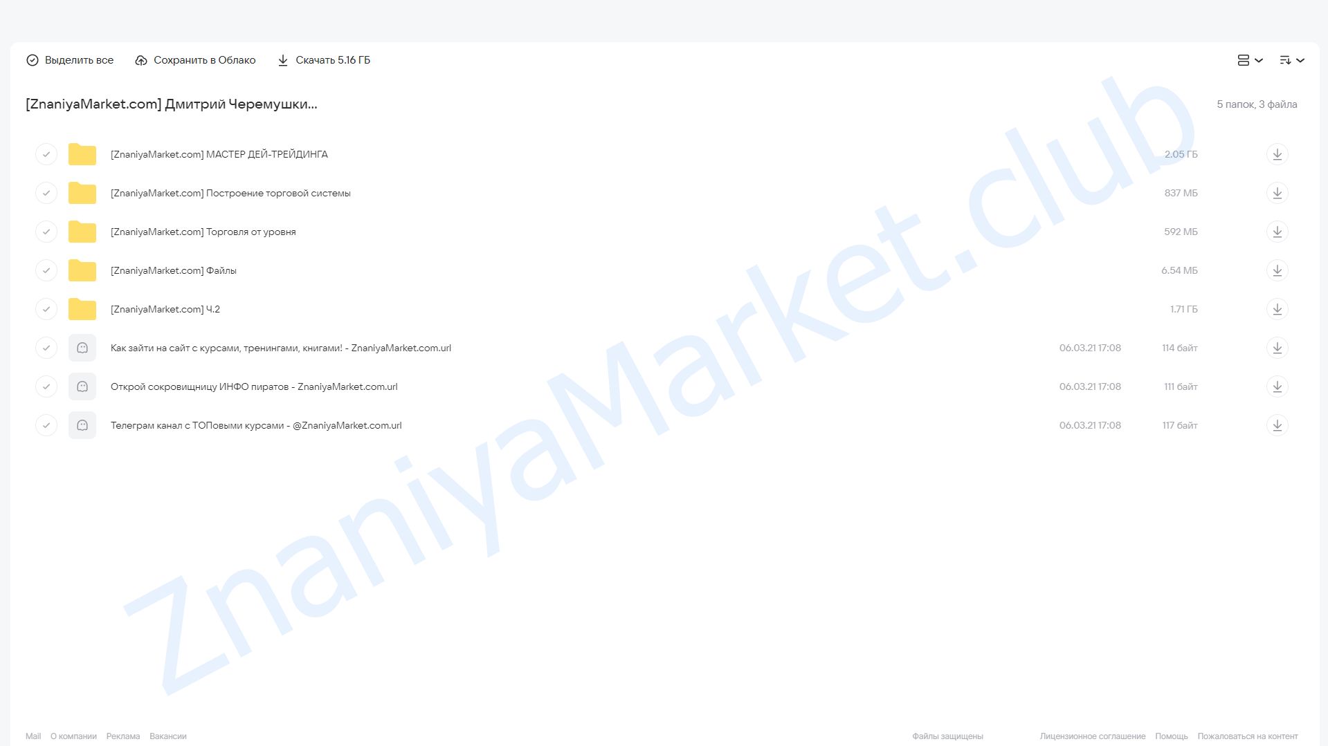 Мастер Дей-трендига 2. Пакет Pro (Дмитрий Черемушкин) облако mail, фото 2 из 2.