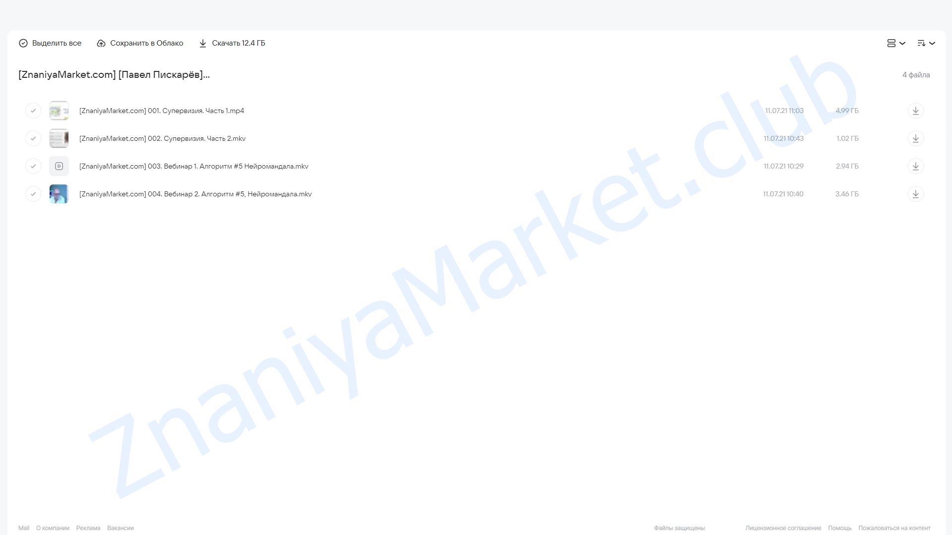 Алгоритм НейроГрафики #5 «НейроМандала» (Павел Пискарёв) облако mail, фото 2 из 2.