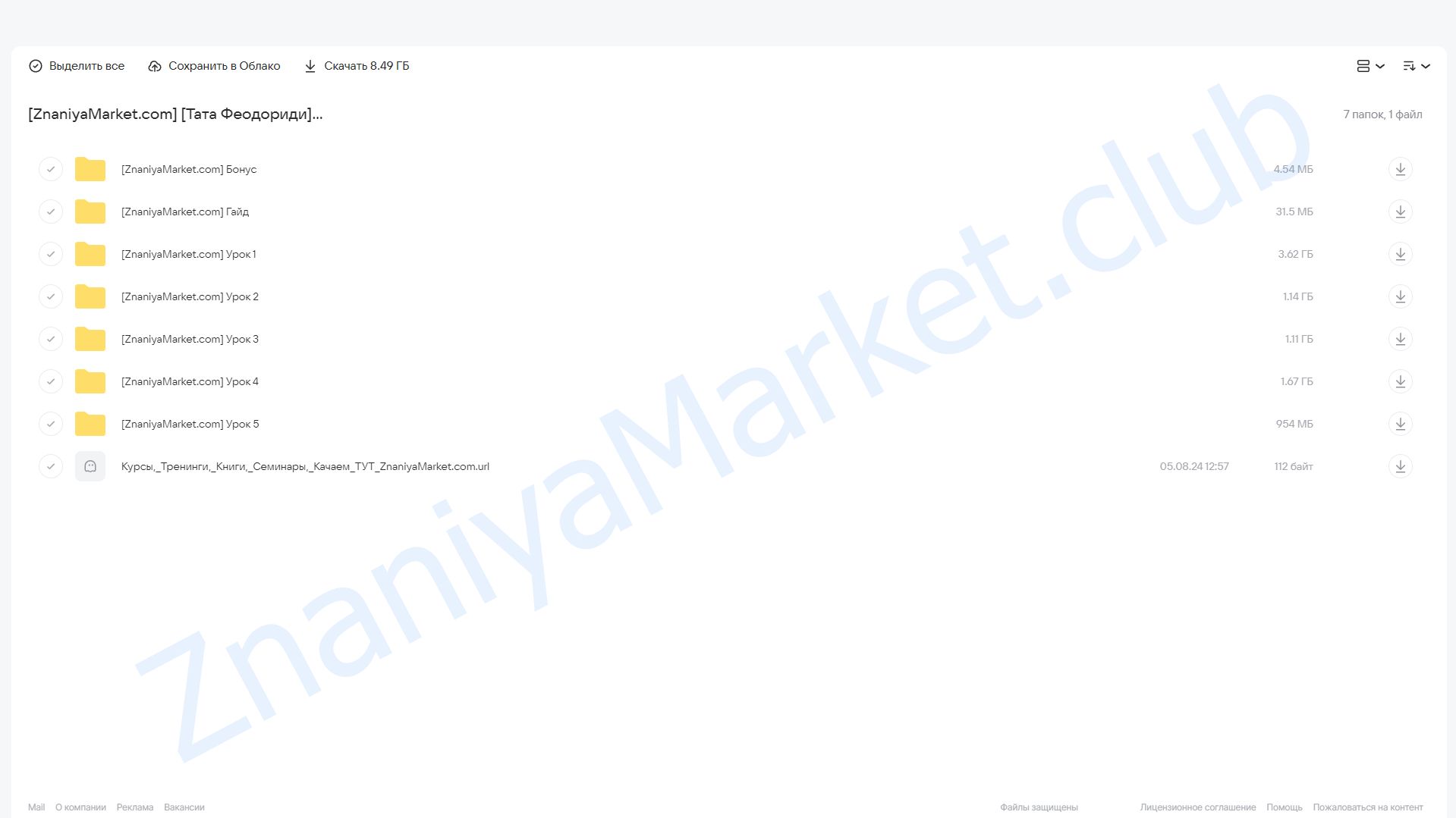 Интенсив Pro. Искусство Психотерапии 2 (Тата Феодориди) облако mail, фото 2 из 2.