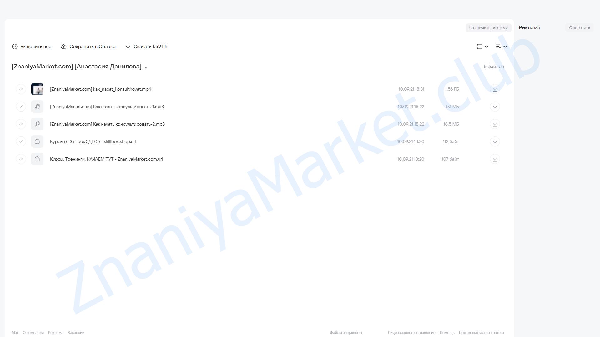 Как начать консультировать с применением нумерологии (Анастасия Данилова) облако mail, фото 2 из 2.