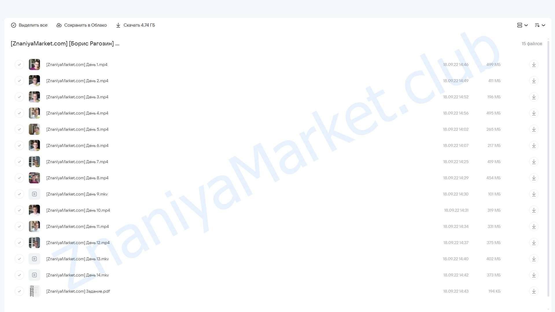 Панчакарма 2.0 (Борис Рагозин) облако mail, фото 2 из 2.