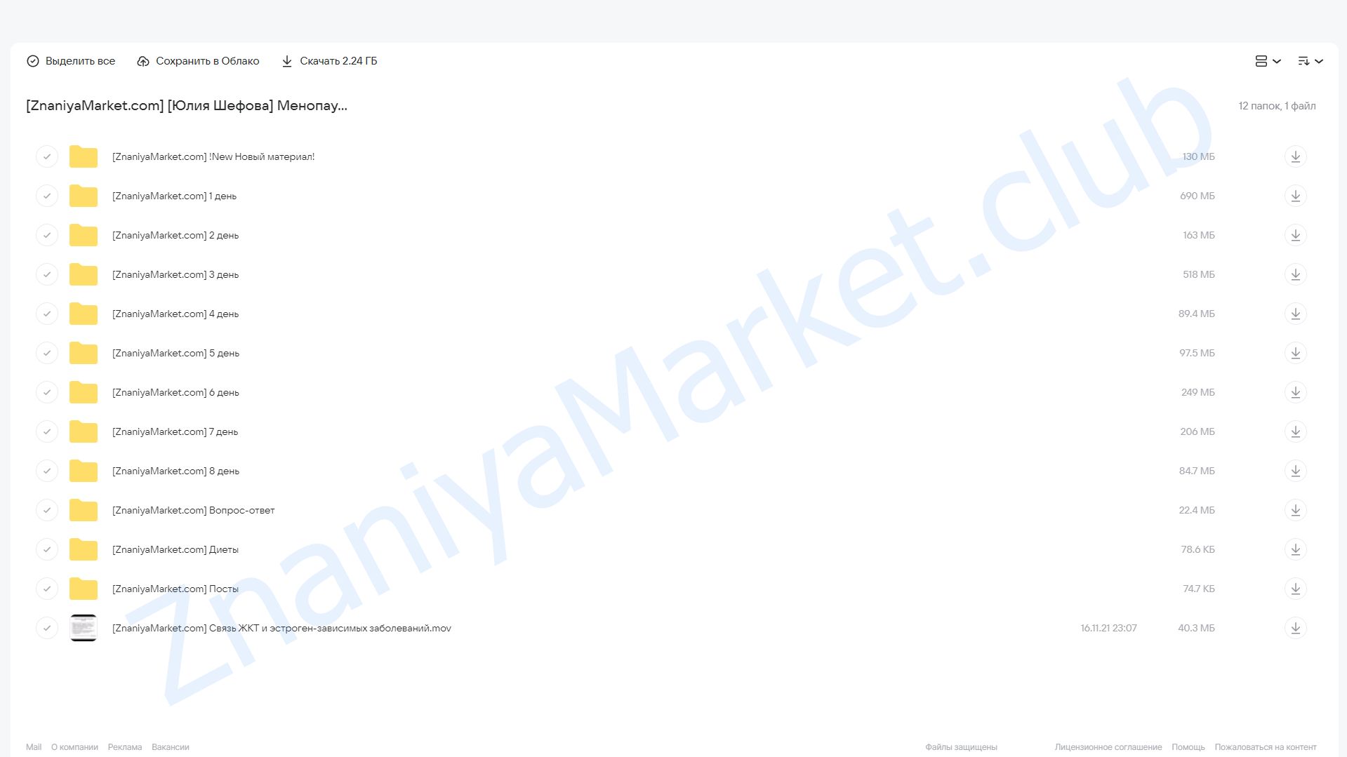 Менопауза (Юлия Шефова) облако mail, фото 2 из 2.