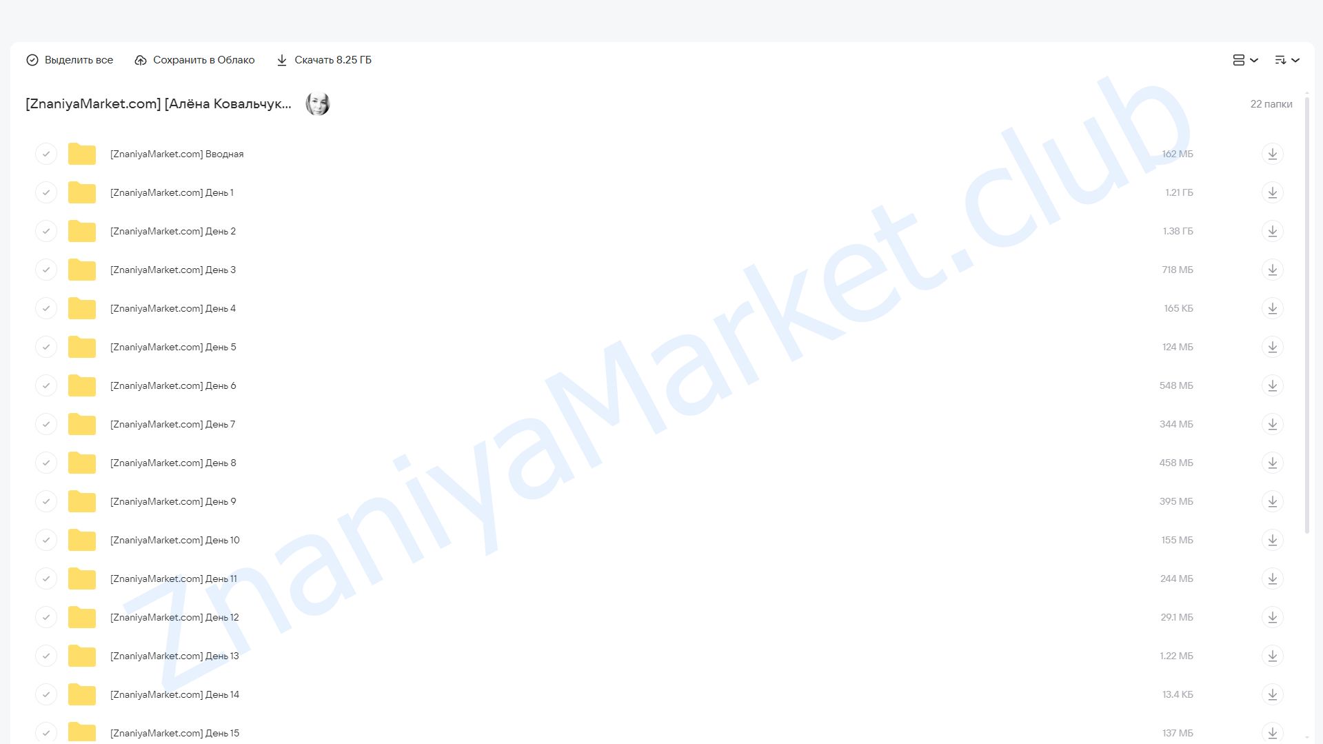 Сбрось лишнее 5.0. Тариф VIP (Алёна Ковальчук) облако mail, фото 2 из 2.