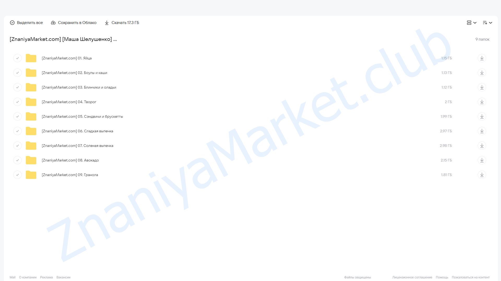 [Welldone] Звуки Утра. Тариф Велдан (Маша Шелушенко) облако mail, фото 2 из 2.