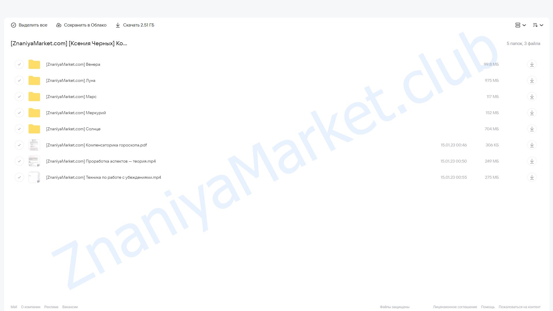 Компенсаторика напряженных аспектов Солнца, Луны, Венеры, Марса и Меркурия (Ксения Черных) облако mail, фото 2 из 2.