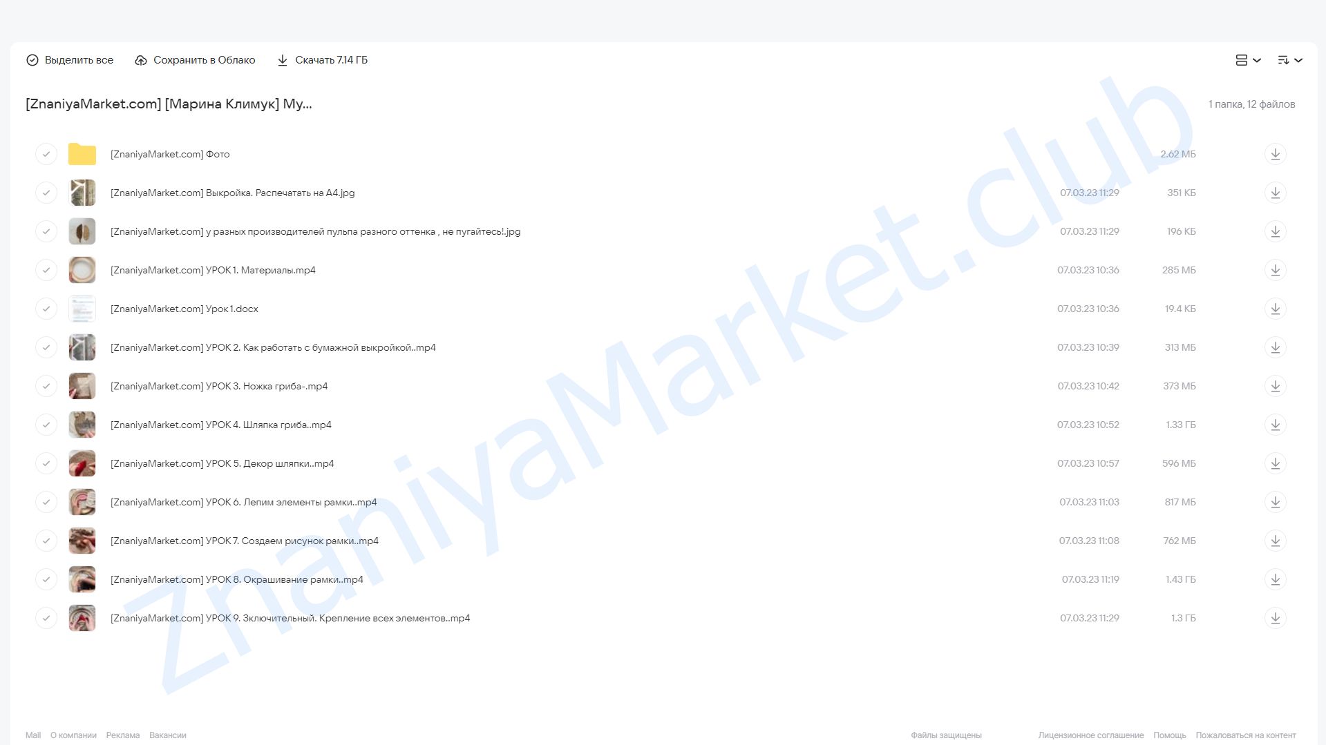 Мухомор в круглой рамке (Марина Климук) облако mail, фото 2 из 2.