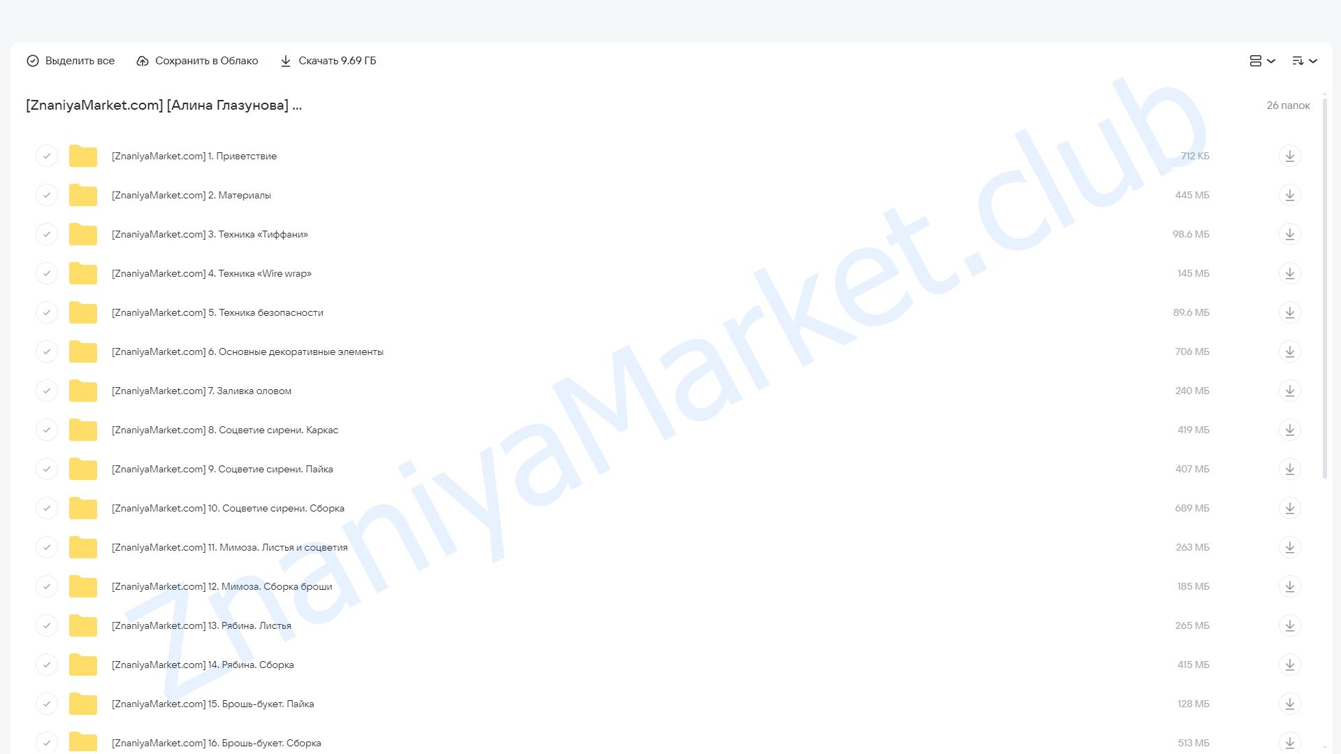 [Kalachevaschool] Не ювелирные украшения. Тариф Без проверки (Алина Глазунова) облако mail, фото 2 из 2.