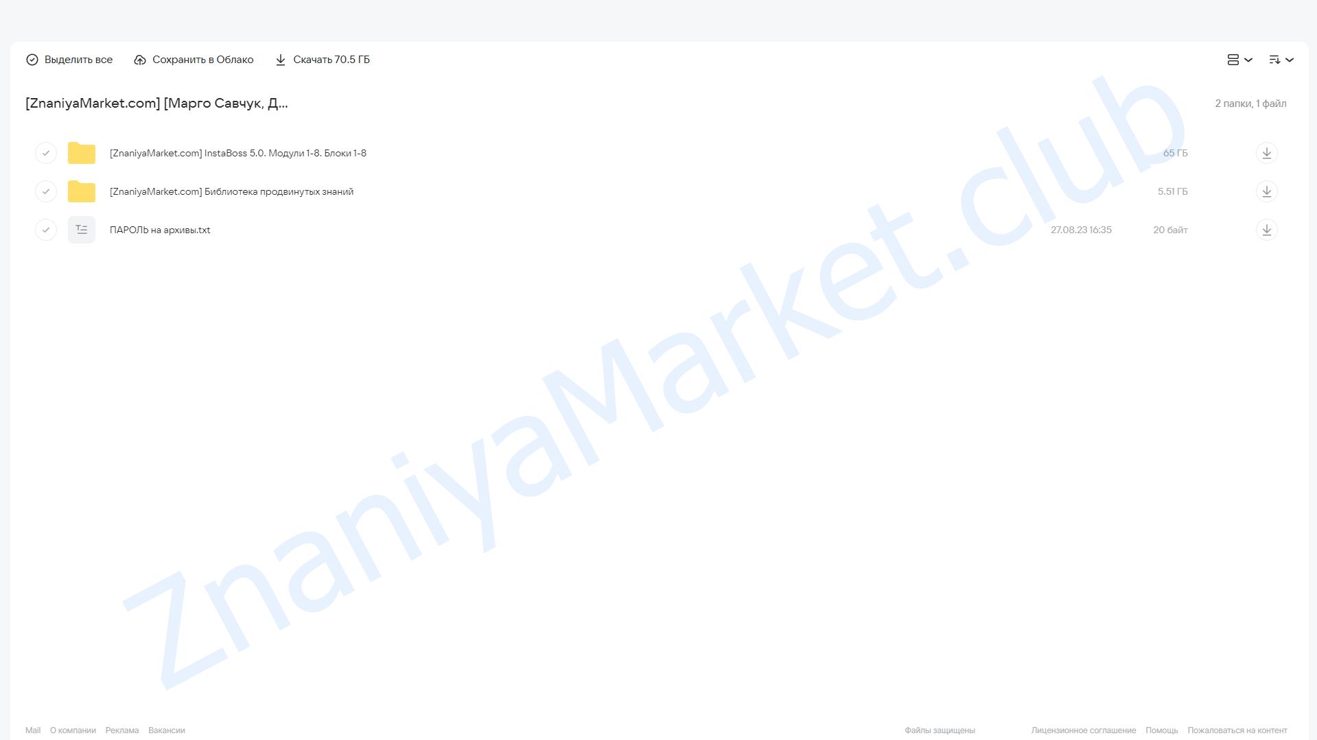 InstaBoss 5.0. Тариф Платинум (Марго Савчук, Данил Матухно) облако mail, фото 2 из 2.
