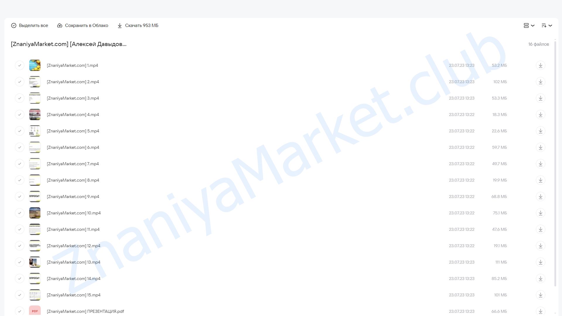 Интенсив 6 лимонов (Алексей Давыдов) облако mail, фото 2 из 2.