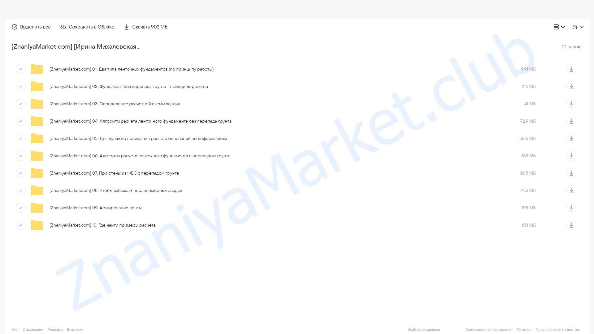 Про ленточные фундаменты понятно и просто (Ирина Михалевская) облако mail, фото 2 из 2.