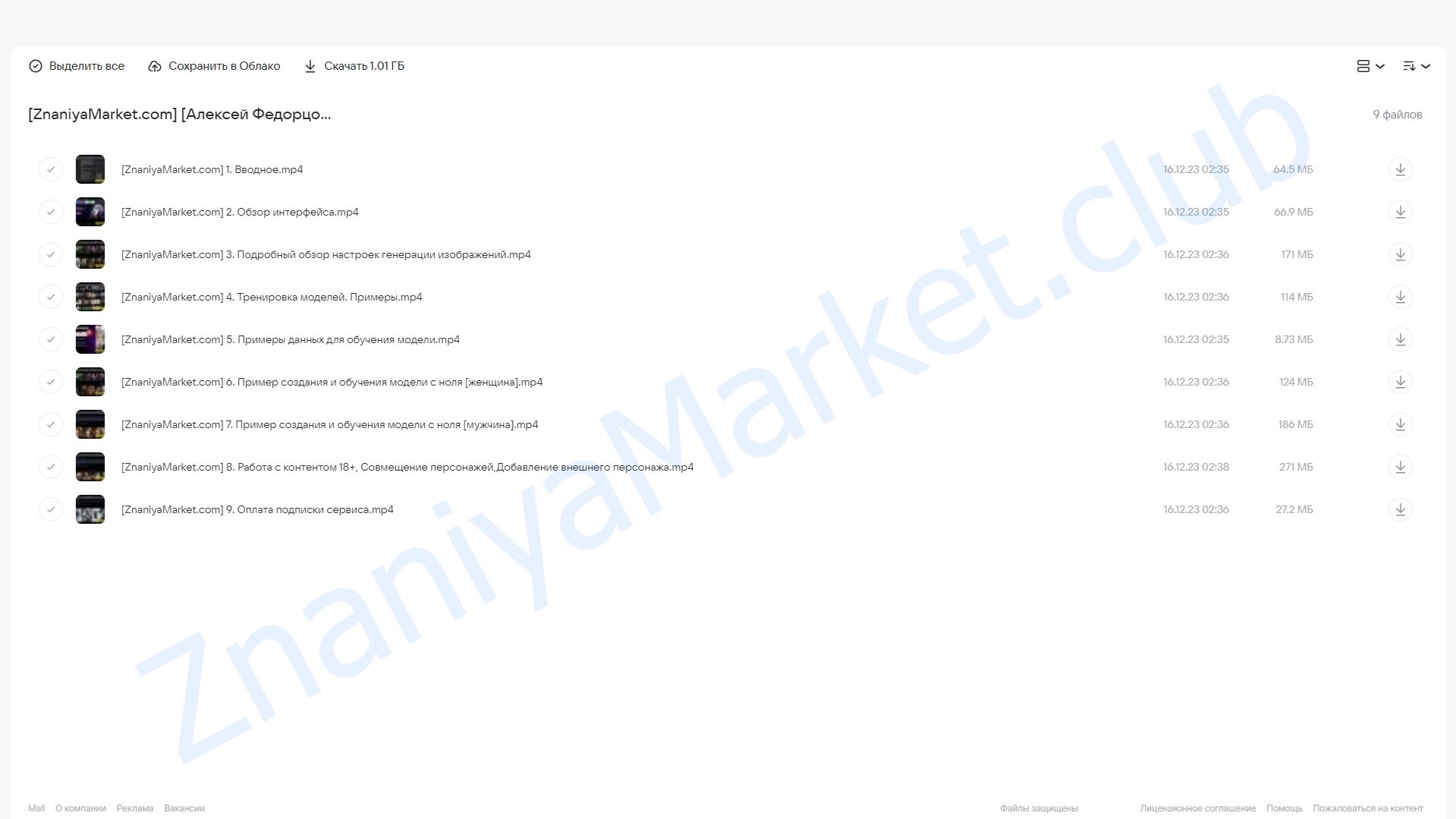 Нейро-фотограф (Алексей Федорцов) облако mail, фото 2 из 2.