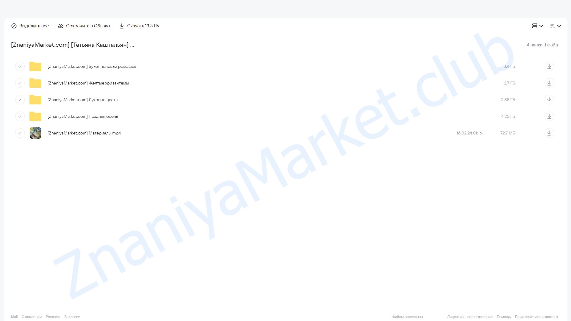 [enterclass] Цвет в сухой пастели (Татьяна Каштальян) облако mail, фото 2 из 2.